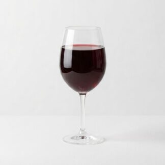 Calice di vino rosso